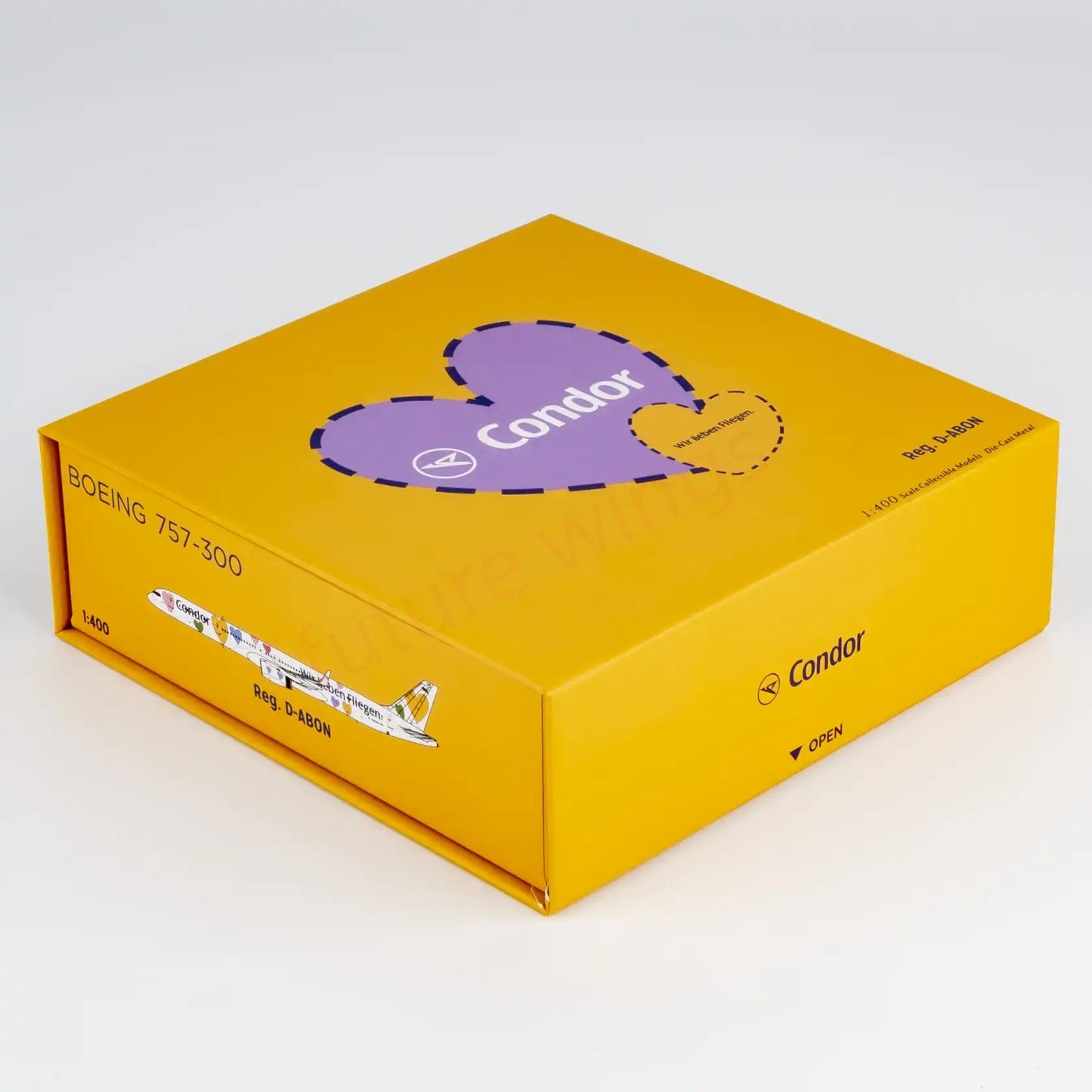 1:400 NG Models NG45010 Condor B757-300 D-ABON "Luxury Package" Aircraft Model+Free Tractor