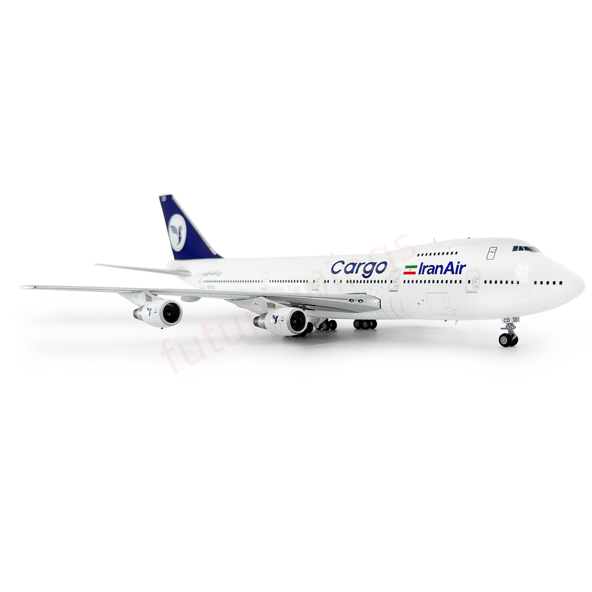 1:200 SQ Wings Ir** Air Cargo B747-200F EP-ICD Diecast Aircraft Model
