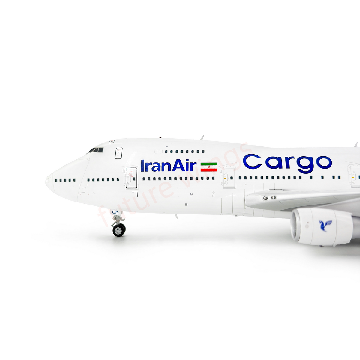 1:200 SQ Wings Ir** Air Cargo B747-200F EP-ICD Diecast Aircraft Model