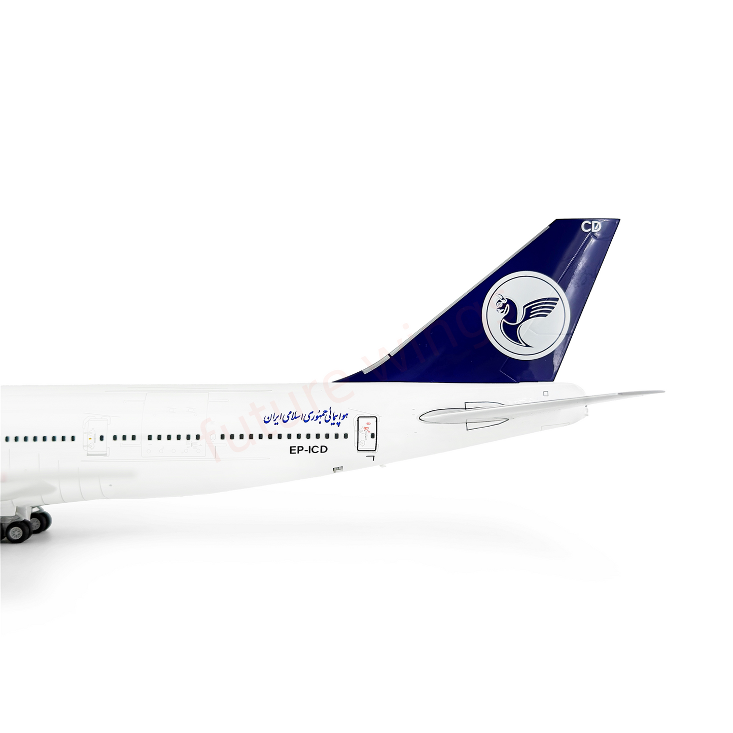 1:200 SQ Wings Ir** Air Cargo B747-200F EP-ICD Diecast Aircraft Model
