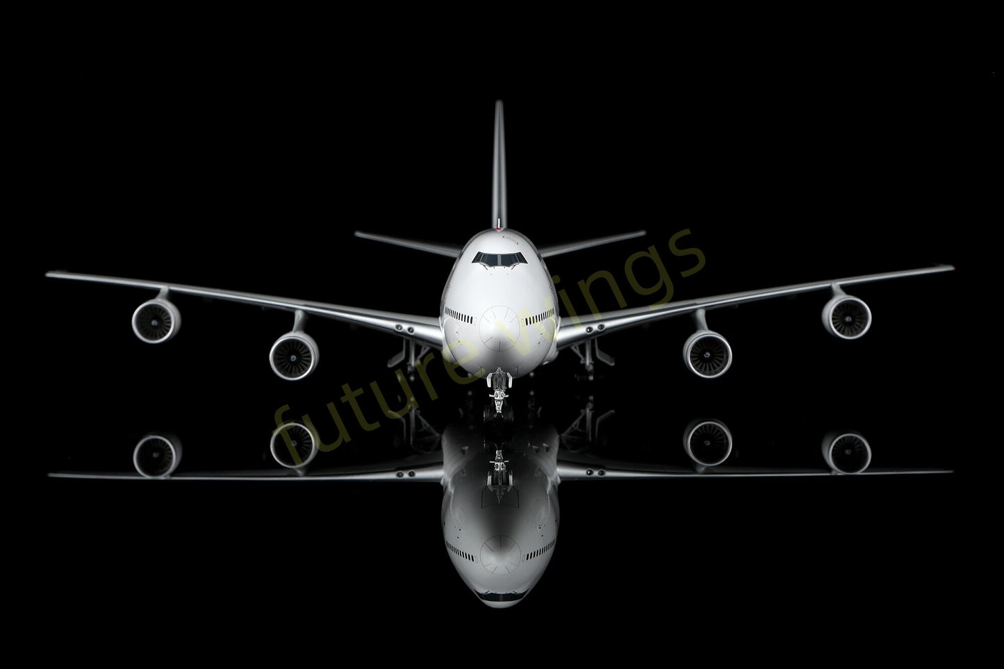 1:200 SQ Wings B747-300 Blank Aircraft Model With Stand