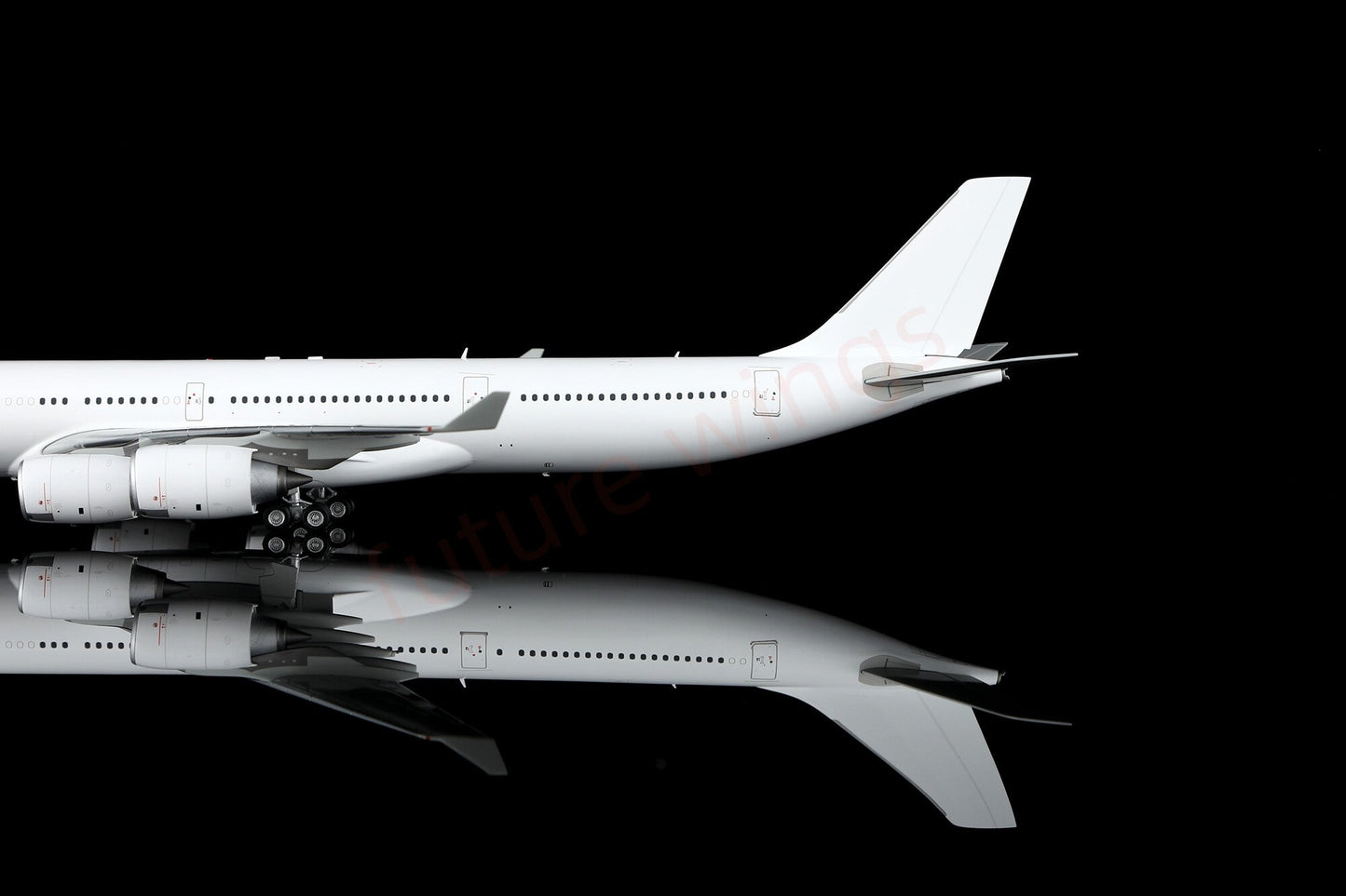 1:200 SQ Wings A340-600 Blank Aircraft Model With Stand