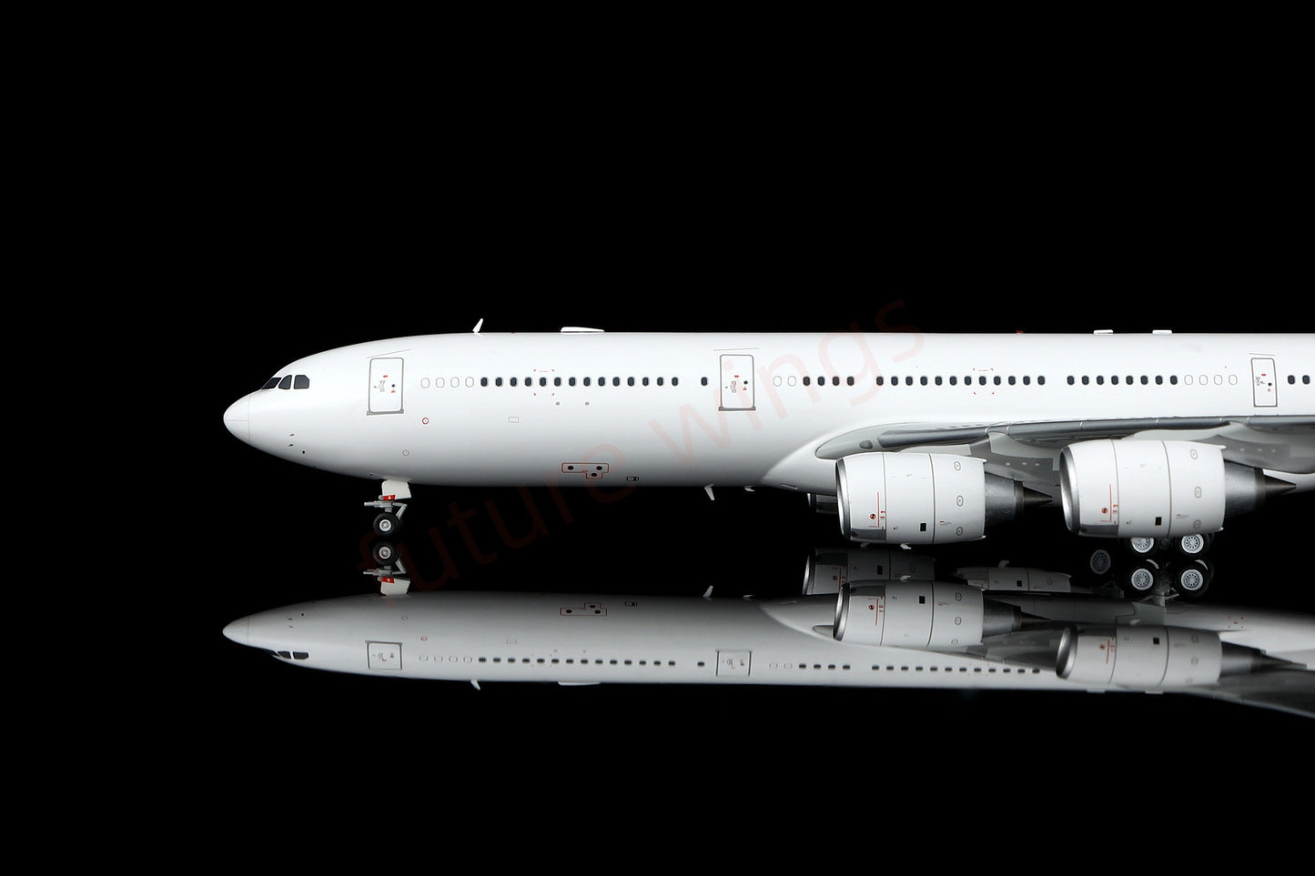 1:200 SQ Wings A340-500 Blank Aircraft Model With Stand