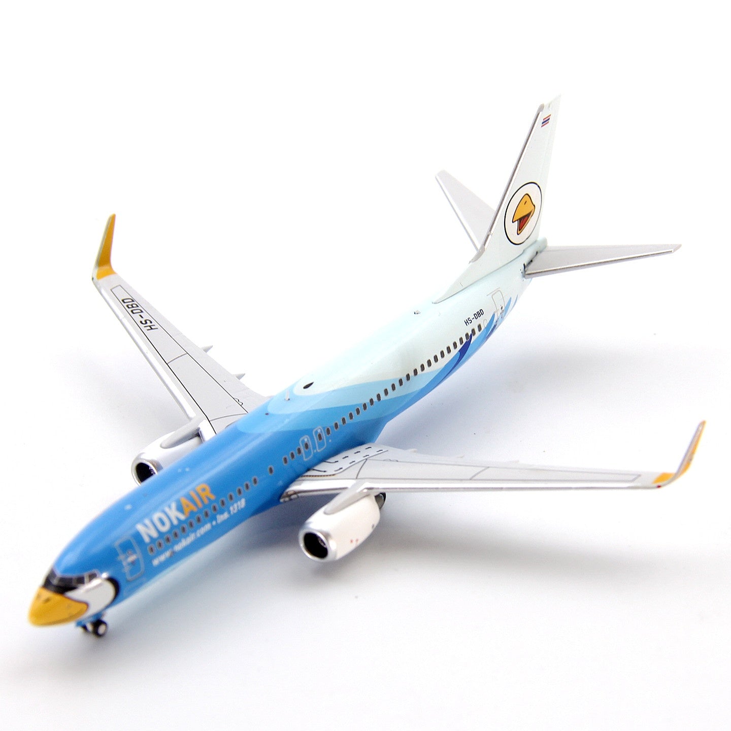1:400 PandaModel NOK Air B737-800 HS-DBD Aircraft Model+Free Tractor