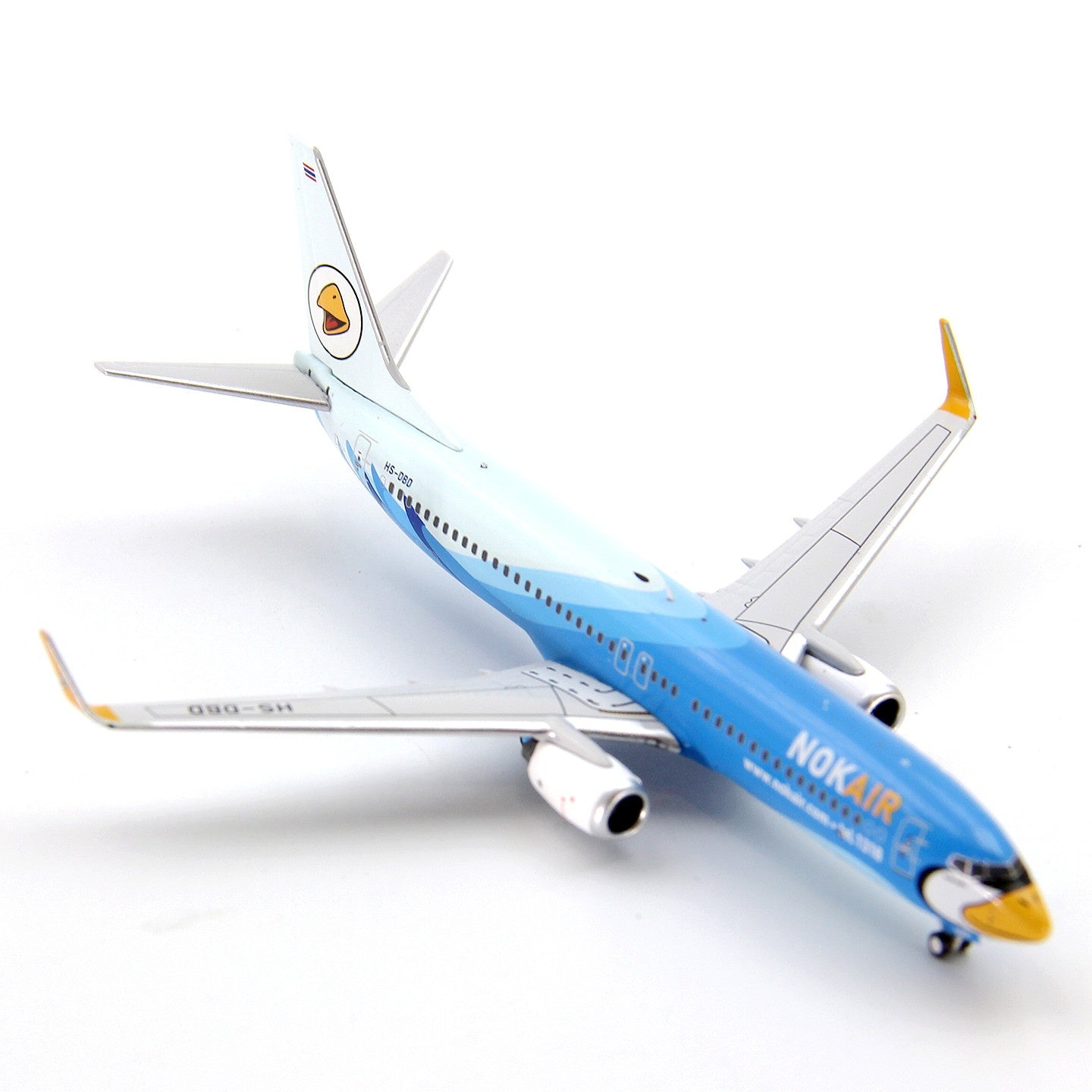 1:400 PandaModel NOK Air B737-800 HS-DBD Aircraft Model+Free Tractor