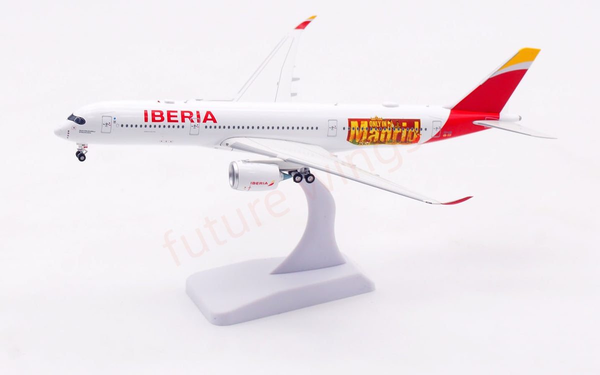 1:400 Aviation400 Iberia A350-900 EC-NIG Aircraft Model+Free Tractor and Stand