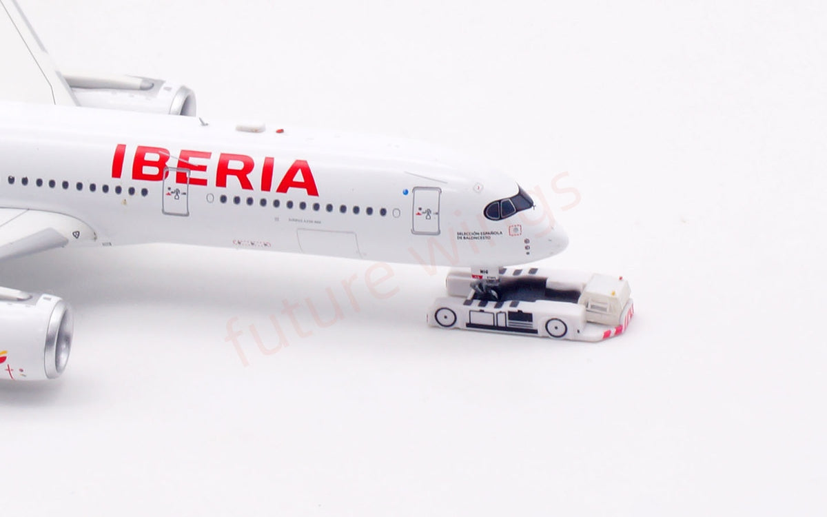 1:400 Aviation400 Iberia A350-900 EC-NIG Aircraft Model+Free Tractor and Stand