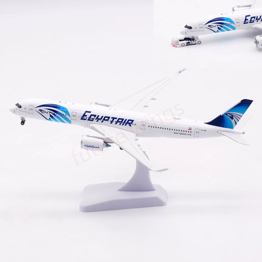 1:400 Aviation400 Egypt Air A350-900 SU-GGE Aircraft Model+Free Tractor and Stand