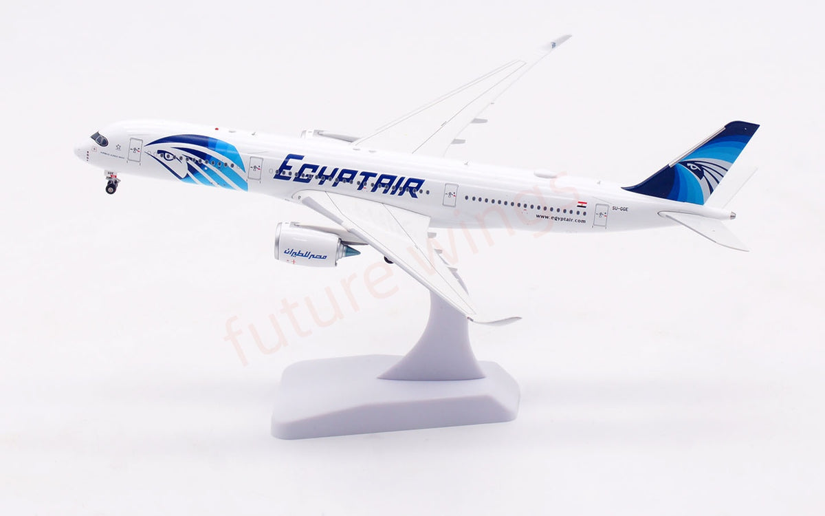 1:400 Aviation400 Egypt Air A350-900 SU-GGE Aircraft Model+Free Tractor and Stand