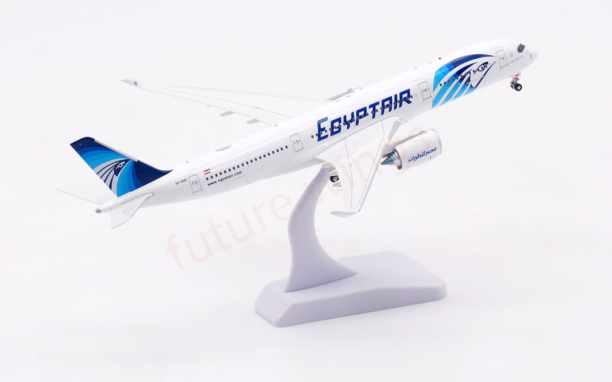 1:400 Aviation400 Egypt Air A350-900 SU-GGE Aircraft Model+Free Tractor and Stand