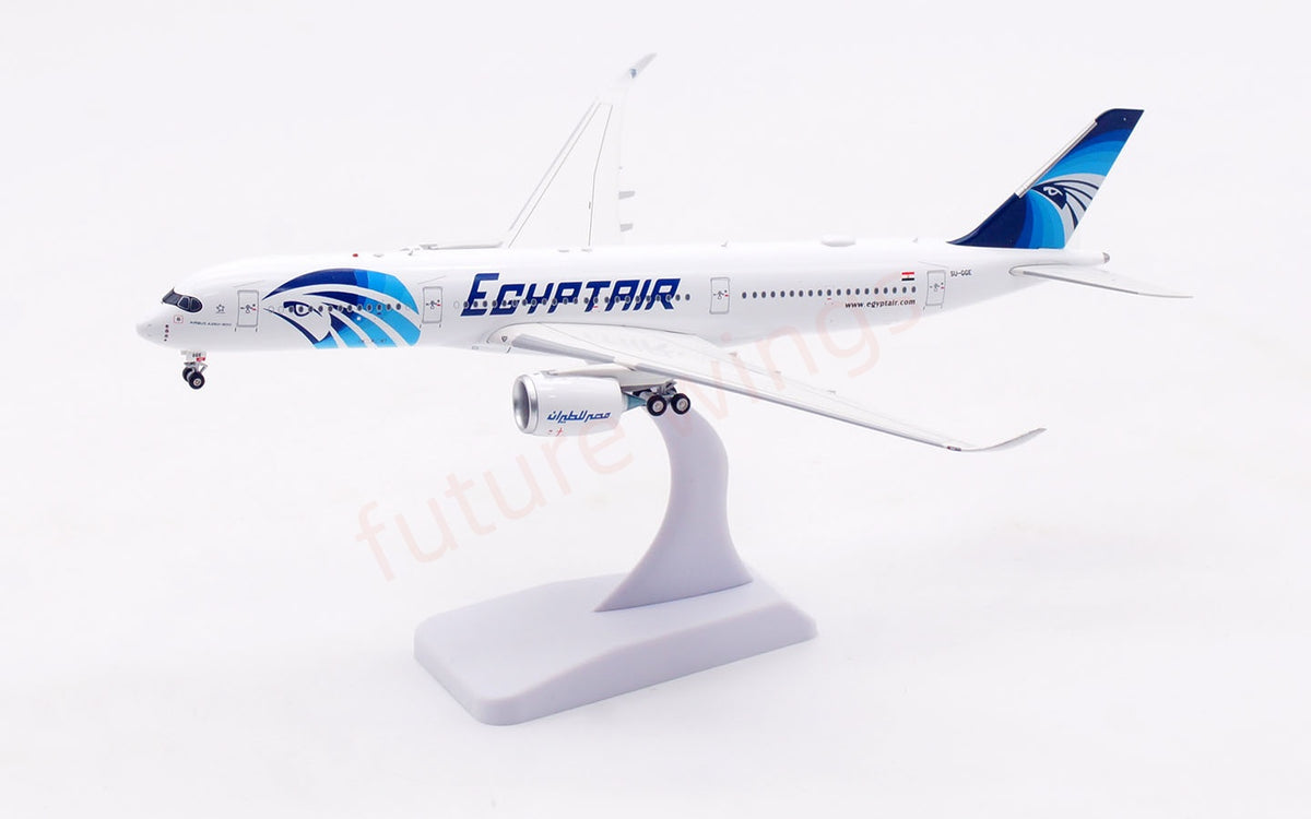 1:400 Aviation400 Egypt Air A350-900 SU-GGE Aircraft Model+Free Tractor and Stand