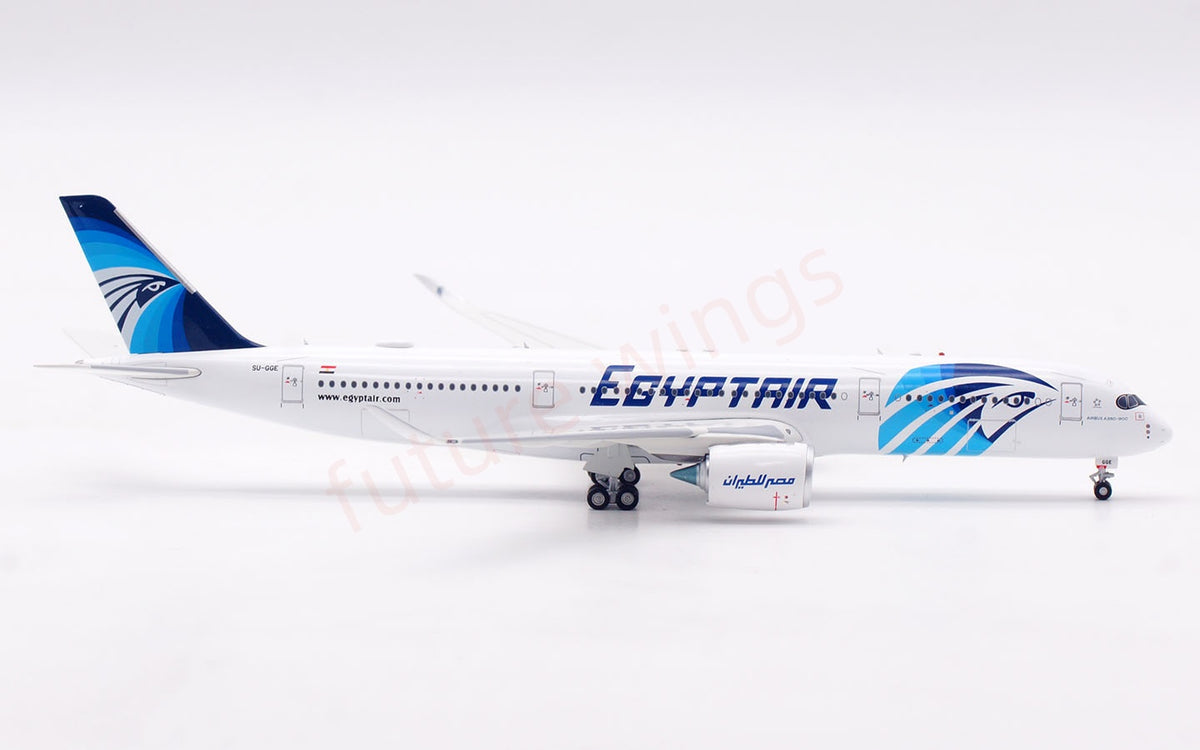 1:400 Aviation400 Egypt Air A350-900 SU-GGE Aircraft Model+Free Tractor and Stand