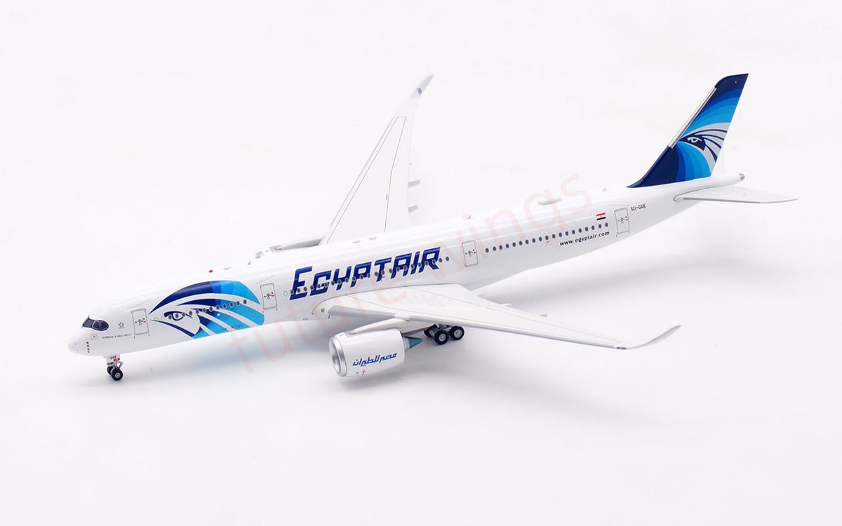 1:400 Aviation400 Egypt Air A350-900 SU-GGE Aircraft Model+Free Tractor and Stand