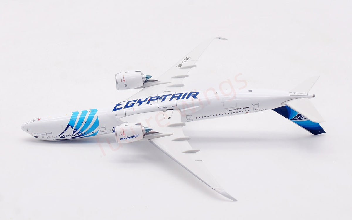 1:400 Aviation400 Egypt Air A350-900 SU-GGE Aircraft Model+Free Tractor and Stand