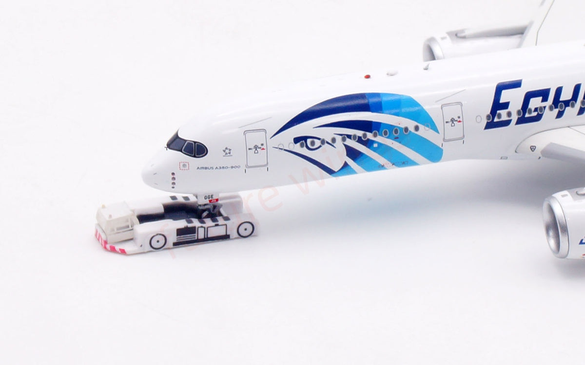 1:400 Aviation400 Egypt Air A350-900 SU-GGE Aircraft Model+Free Tractor and Stand