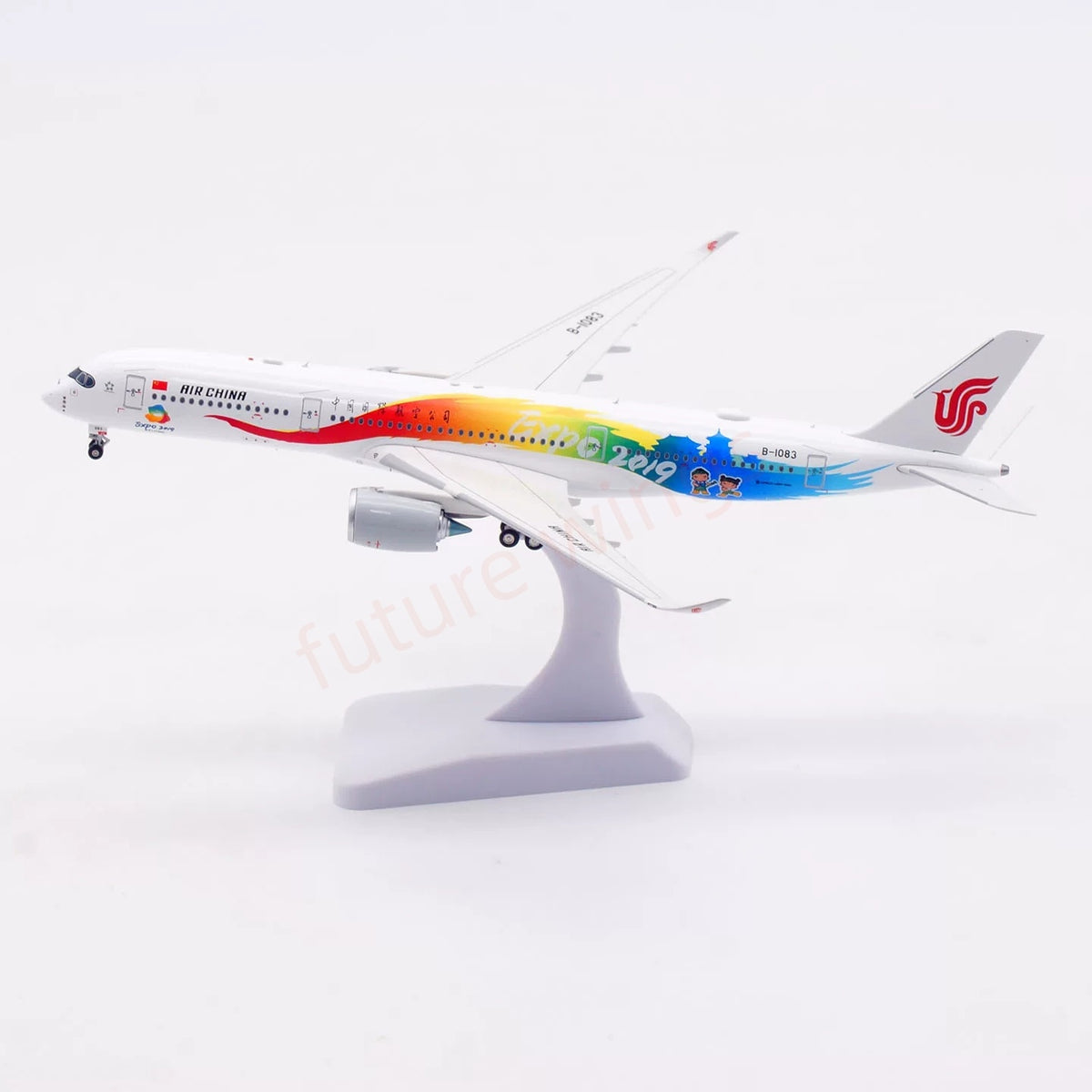 1:400 Aviation400 Air China A350-900 B-1083 Aircraft Model+Free Tractor and Stand
