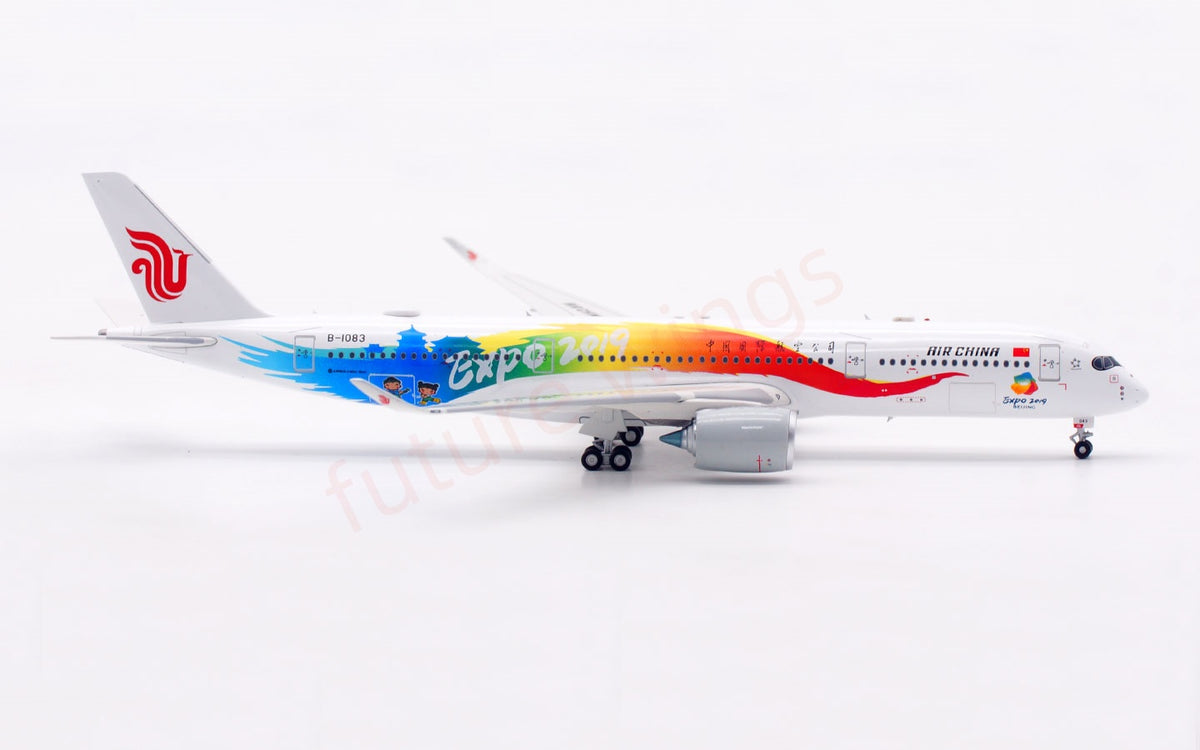 1:400 Aviation400 Air China A350-900 B-1083 Aircraft Model+Free Tractor and Stand