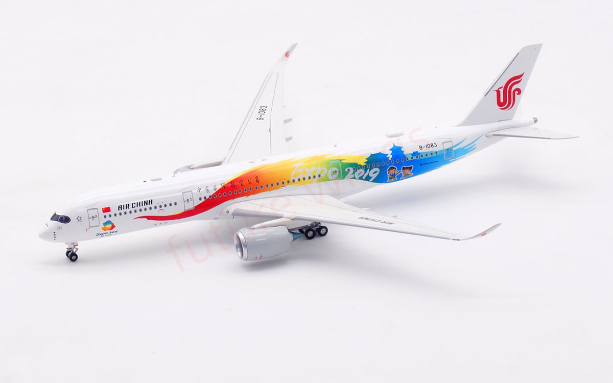 1:400 Aviation400 Air China A350-900 B-1083 Aircraft Model+Free Tractor and Stand