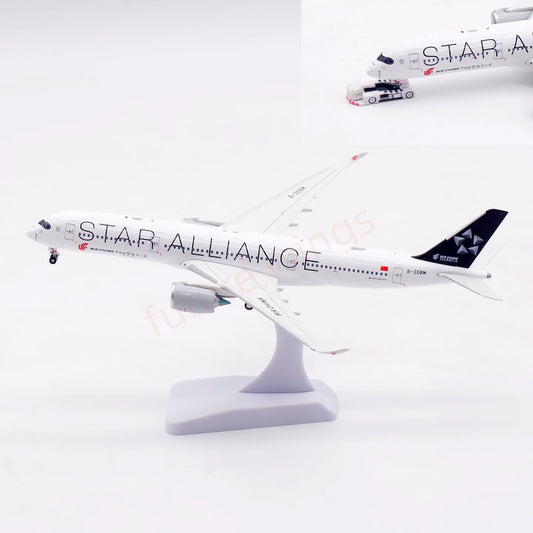 1:400 Aviation400 Air China A350-900 B-308M Aircraft Model+Free Tractor and Stand