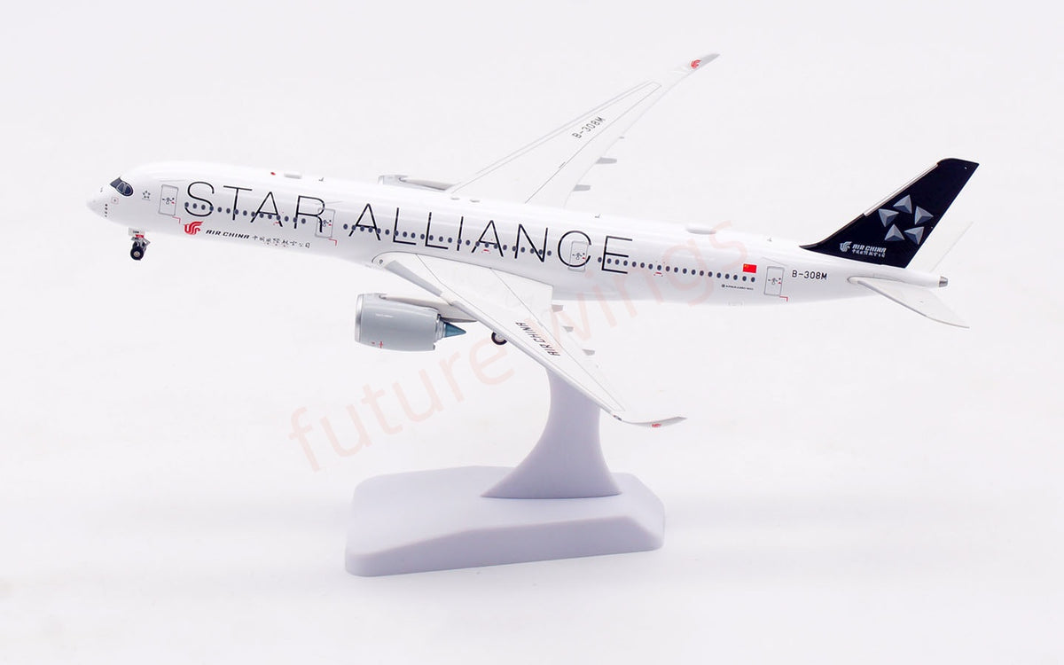 1:400 Aviation400 Air China A350-900 B-308M Aircraft Model+Free Tractor and Stand