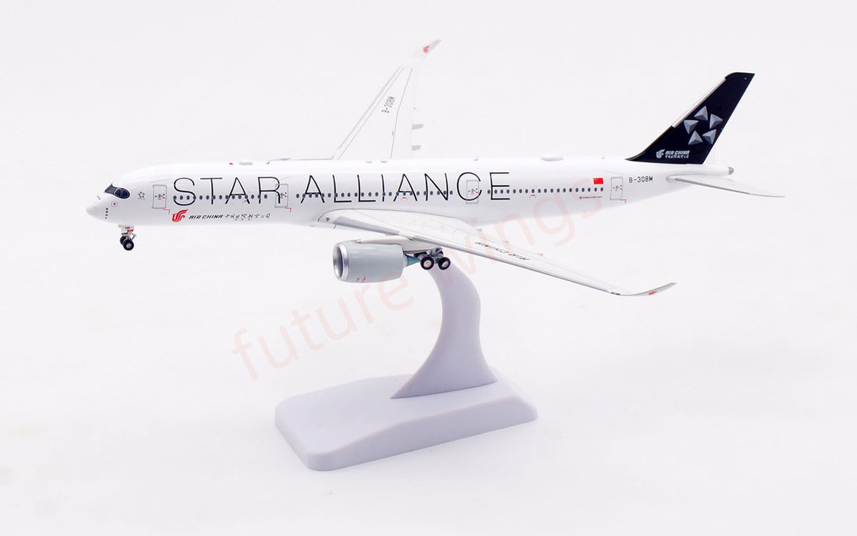 1:400 Aviation400 Air China A350-900 B-308M Aircraft Model+Free Tractor and Stand