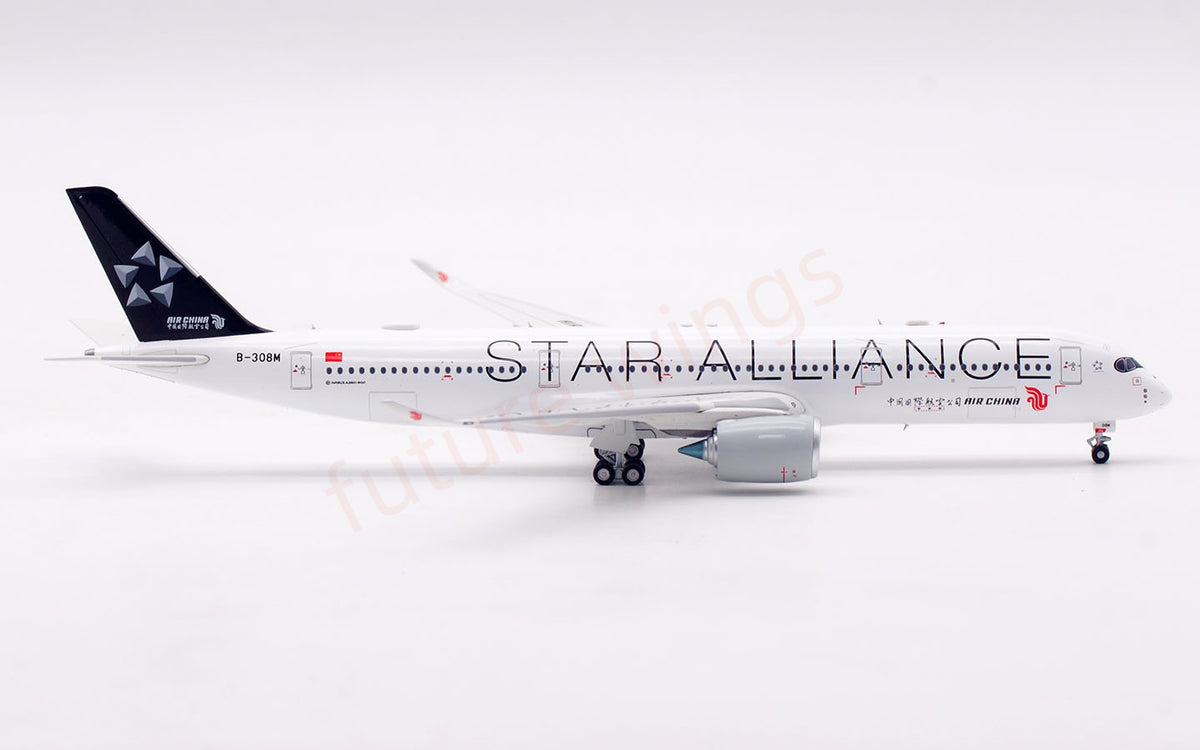 1:400 Aviation400 Air China A350-900 B-308M Aircraft Model+Free Tractor and Stand