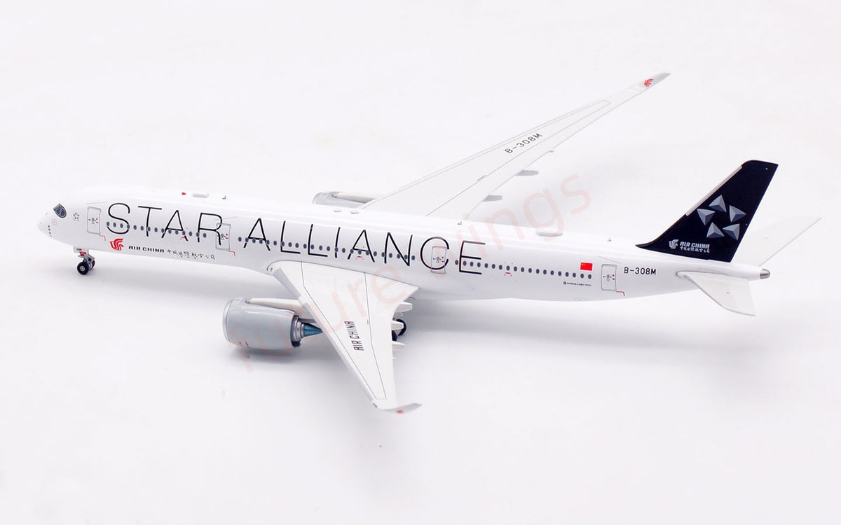 1:400 Aviation400 Air China A350-900 B-308M Aircraft Model+Free Tractor and Stand