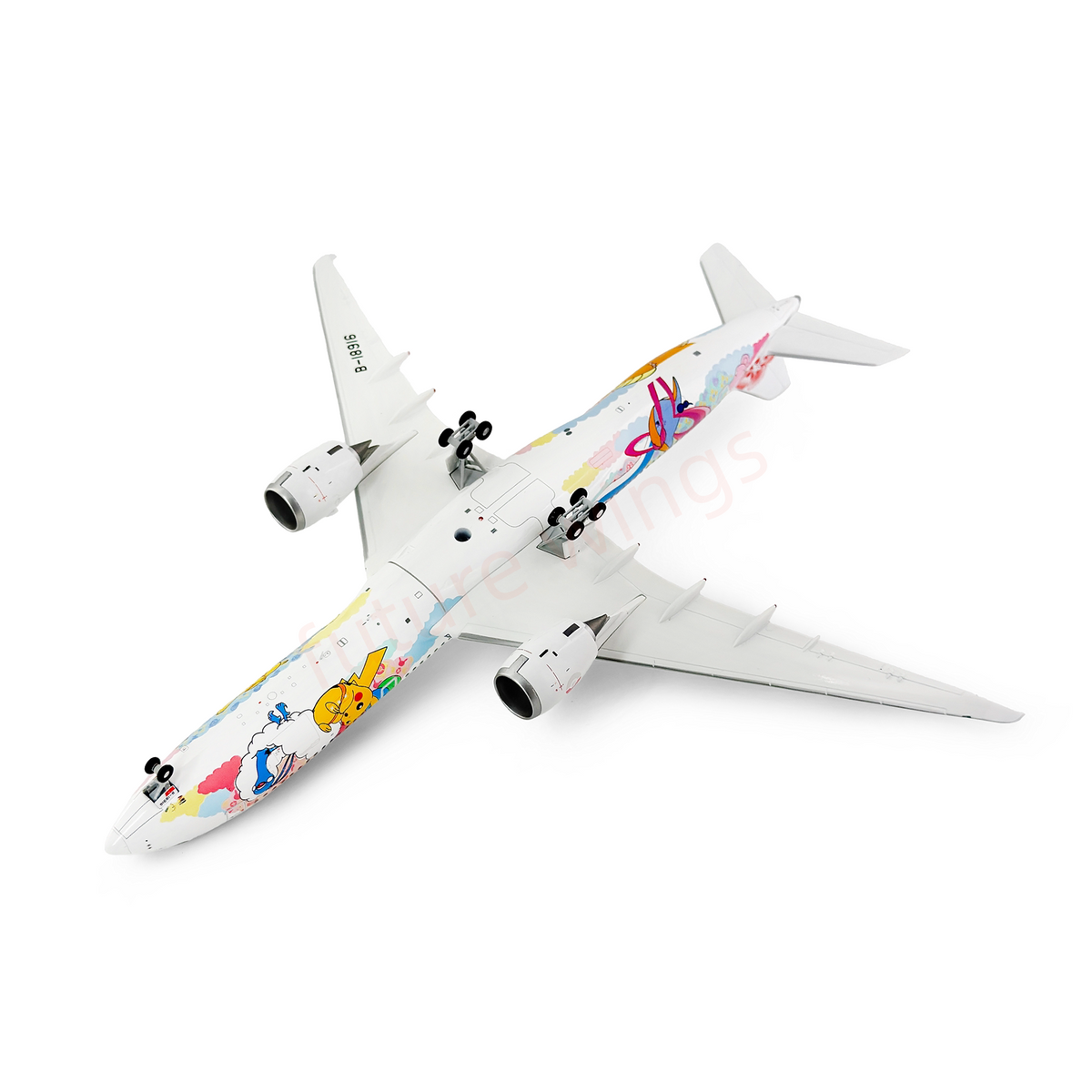 1:200 Z² Model(JC Wings) China Airlines A350-900 B-18916 Diecast Aircraft Model