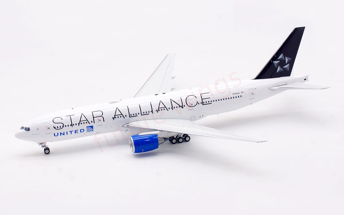 1:200 InFlight200 United Airlines B777-200 N794UA Diecast Aircraft Model