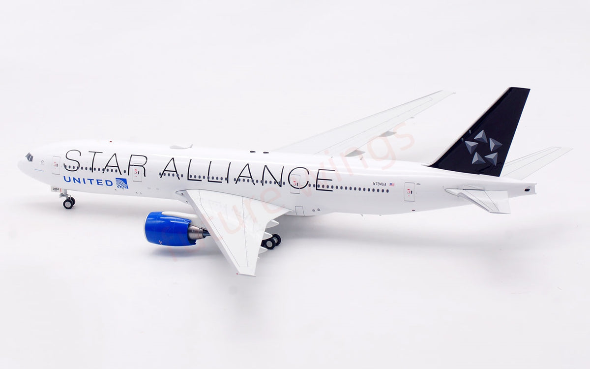 1:200 InFlight200 United Airlines B777-200 N794UA Diecast Aircraft Model