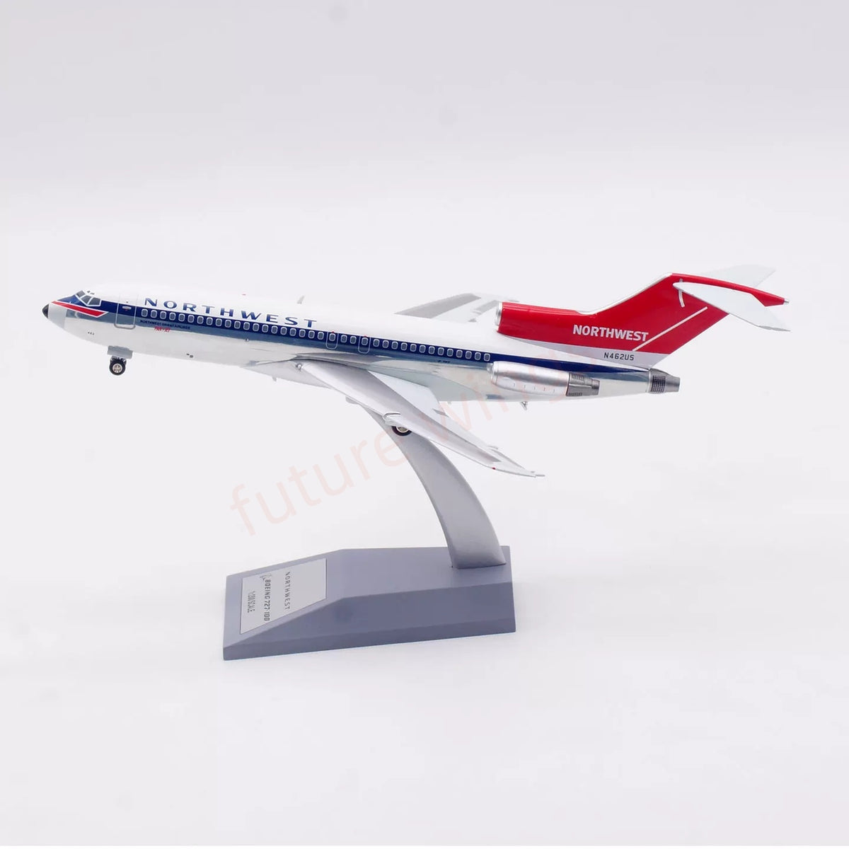 1:200 B-Models(InFlight200) Northwest Airlines B727-100 N462US Diecast Aircraft Model