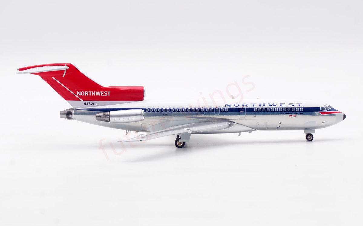 1:200 B-Models(InFlight200) Northwest Airlines B727-100 N462US Diecast Aircraft Model