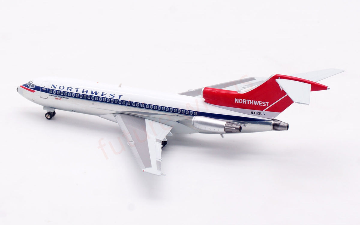 1:200 B-Models(InFlight200) Northwest Airlines B727-100 N462US Diecast Aircraft Model