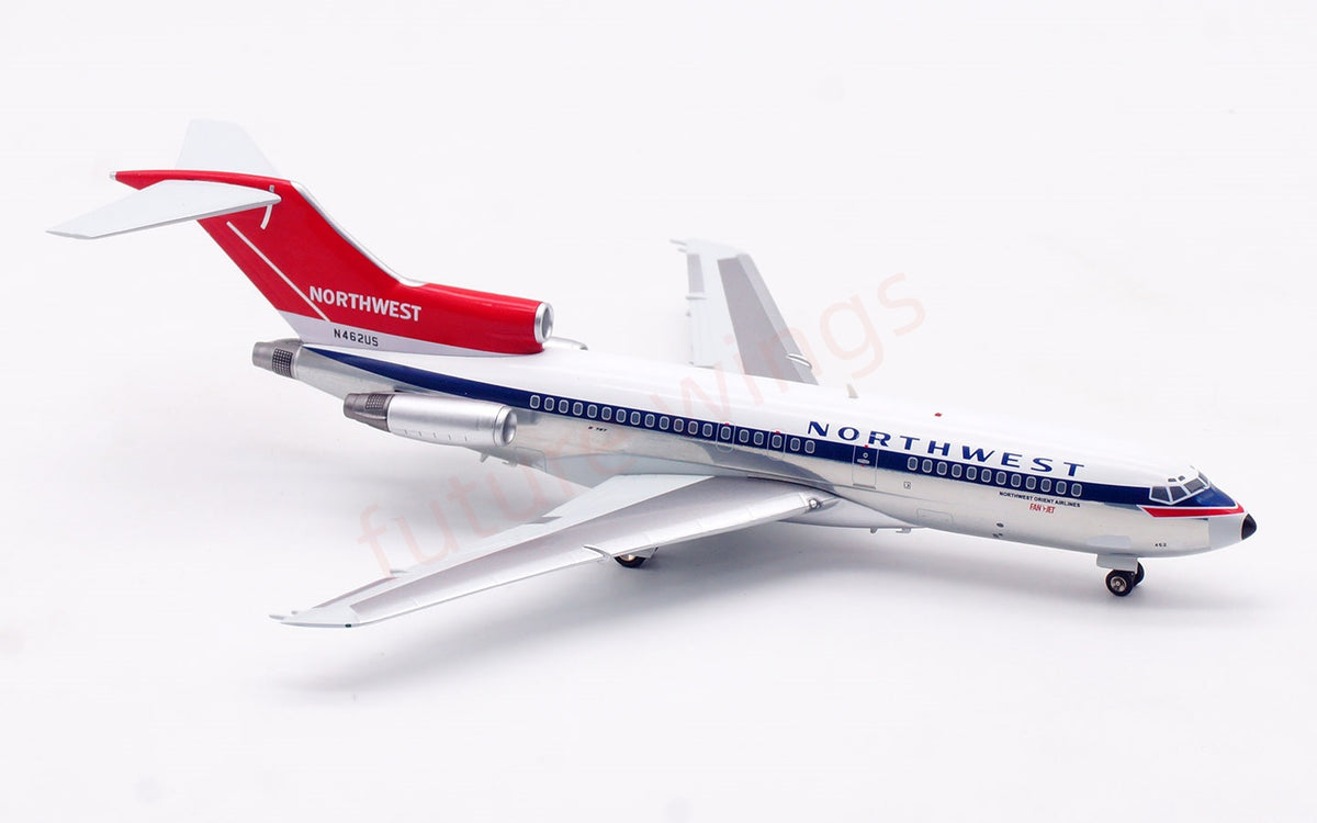 1:200 B-Models(InFlight200) Northwest Airlines B727-100 N462US Diecast Aircraft Model