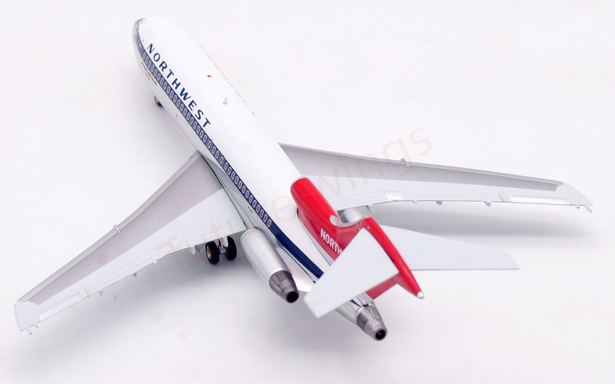 1:200 B-Models(InFlight200) Northwest Airlines B727-100 N462US Diecast Aircraft Model