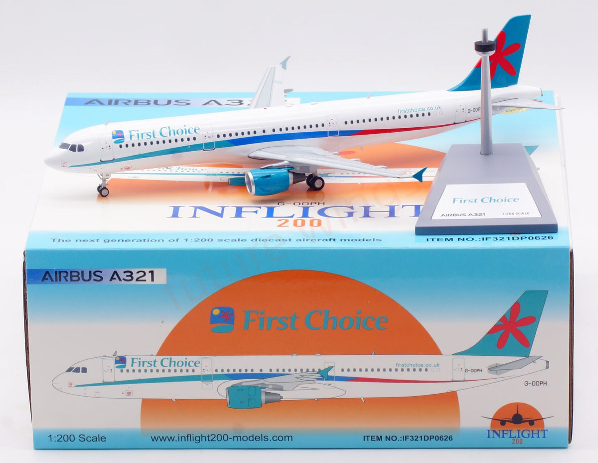 1:200 InFlight200 First Choice A321 G-OOPH Diecast Aircraft Model