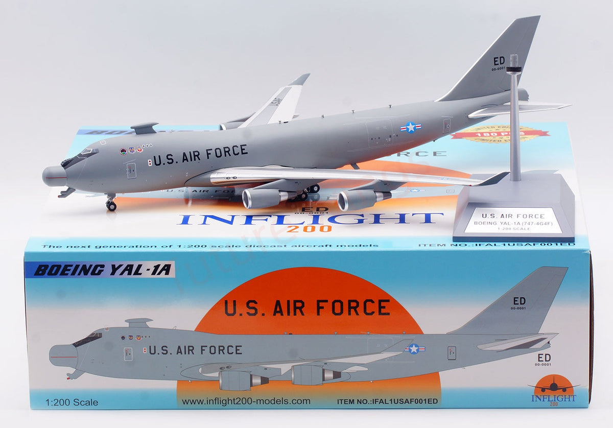 1:200 InFlight200 US Air Force YAL-1A Airborne Laser Attack Aircraft 00-0001ED