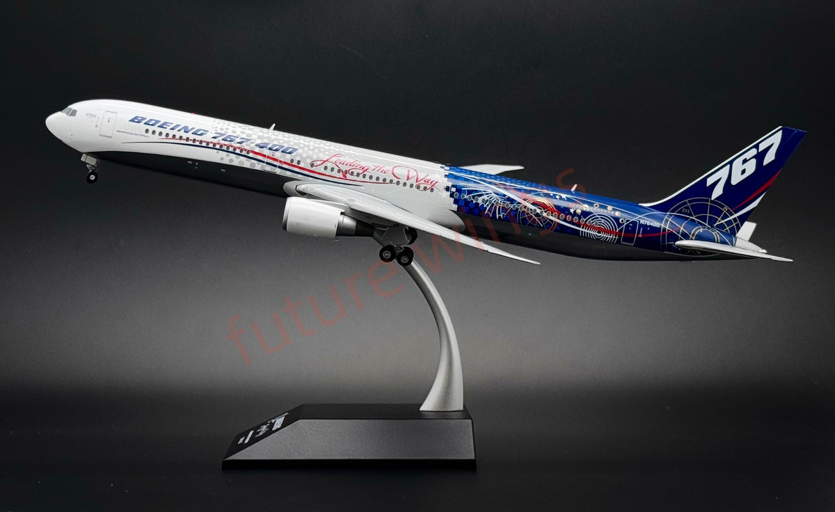 1:200 KJ Models(JC Wings)  Boeing House Color B767-400 N76400 Diecast Aircraft Model