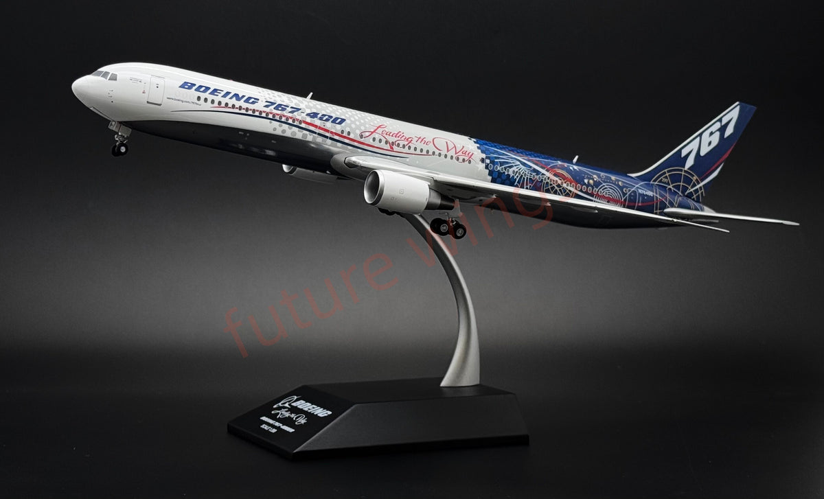 1:200 KJ Models(JC Wings)  Boeing House Color B767-400 N76400 Diecast Aircraft Model