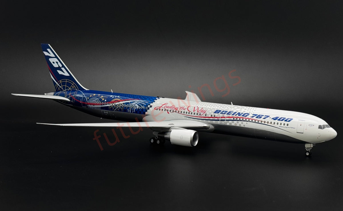 1:200 KJ Models(JC Wings)  Boeing House Color B767-400 N76400 Diecast Aircraft Model