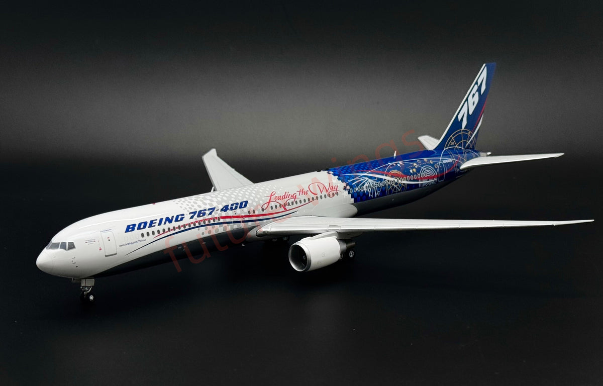 1:200 KJ Models(JC Wings)  Boeing House Color B767-400 N76400 Diecast Aircraft Model