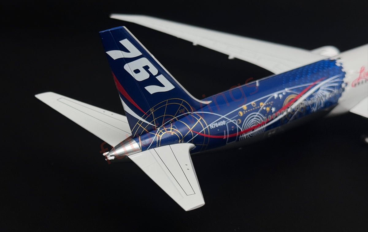 1:200 KJ Models(JC Wings)  Boeing House Color B767-400 N76400 Diecast Aircraft Model