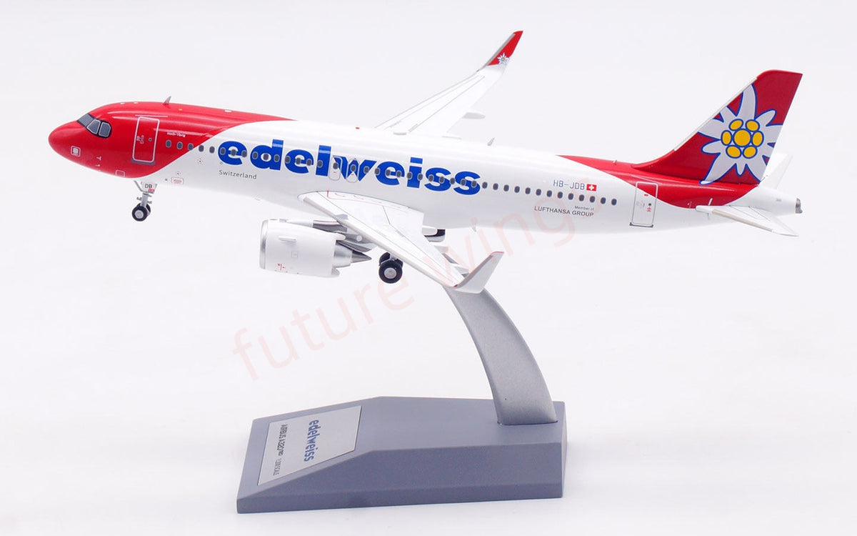 1:200 InFlight200 Edelweiss Air A320 HB-JDB Diecast Aircraft Model
