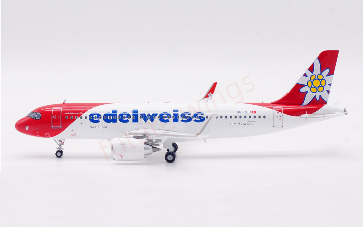 1:200 InFlight200 Edelweiss Air A320 HB-JDB Diecast Aircraft Model