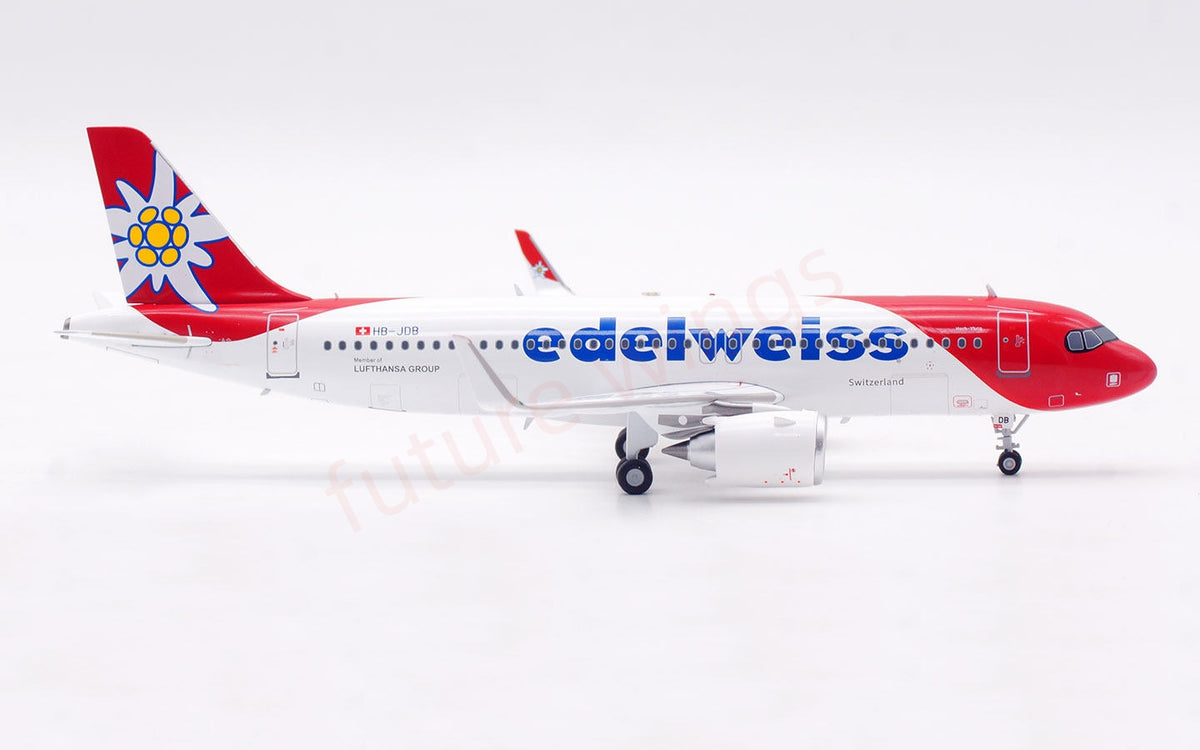 1:200 InFlight200 Edelweiss Air A320 HB-JDB Diecast Aircraft Model