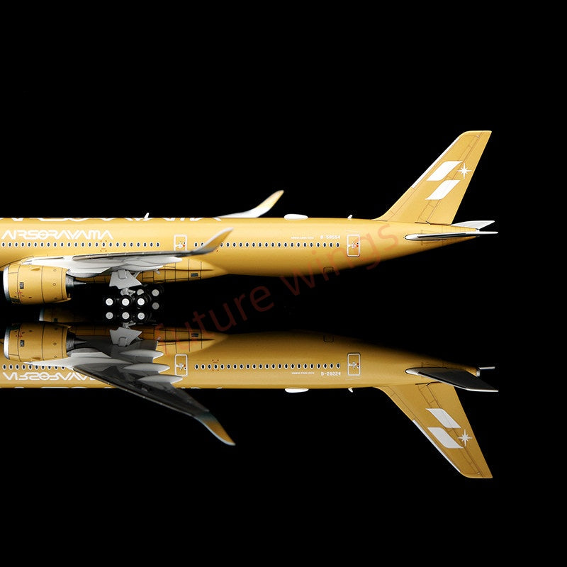 1:400 YY Wings Starlux Airlines A350-1000 B-58553 B-58554 Aircraft Model+Free Tractor