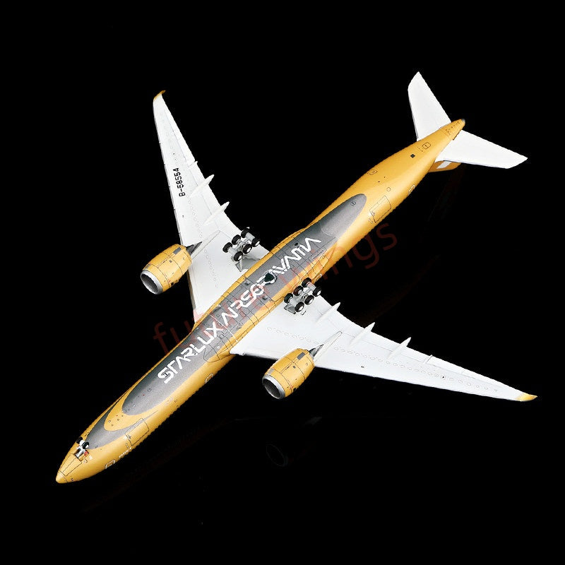 1:400 YY Wings Starlux Airlines A350-1000 B-58553 B-58554 Aircraft Model+Free Tractor