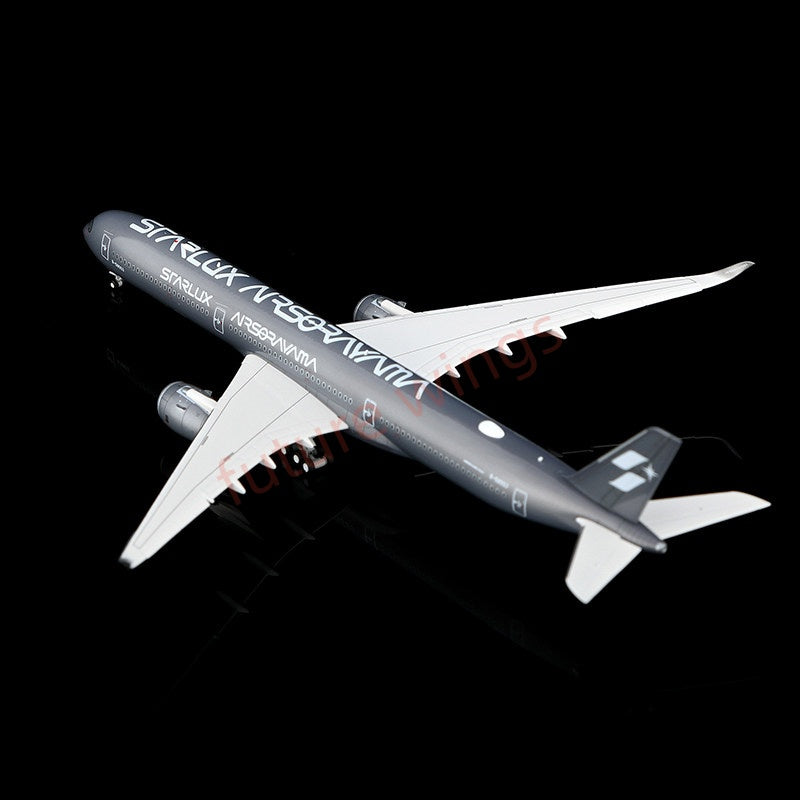 1:400 YY Wings Starlux Airlines A350-1000 B-58553 B-58554 Aircraft Model+Free Tractor