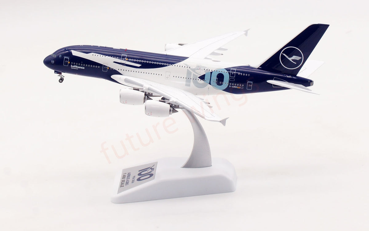1:400 Aviation400 Lufthansa Airlines A380 D-AIMH "100Years"Aircraft Model Free Tractor+Stand