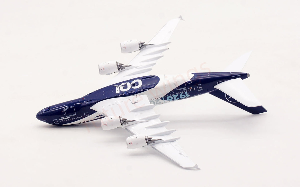 1:400 Aviation400 Lufthansa Airlines A380 D-AIMH "100Years"Aircraft Model Free Tractor+Stand